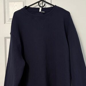 H&M Navy Blue Crew Neck Sweater